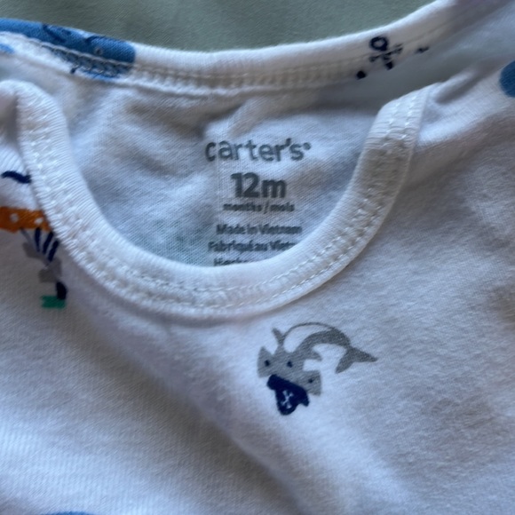 Carters 12m Whale Set - Picture 2 of 2